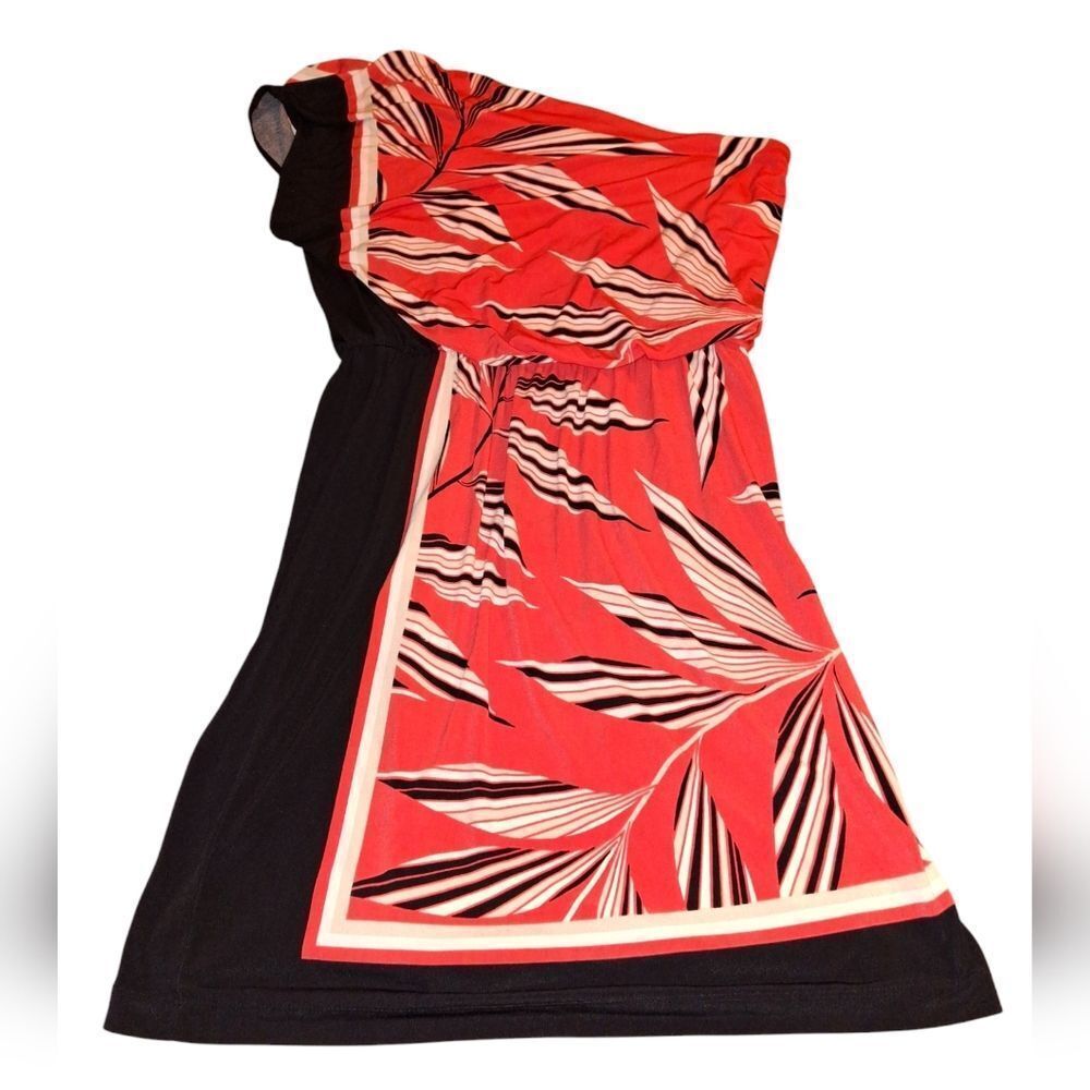 New York & Company One Sleeve Dress